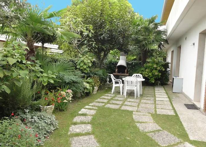 With Garden And Bbq *